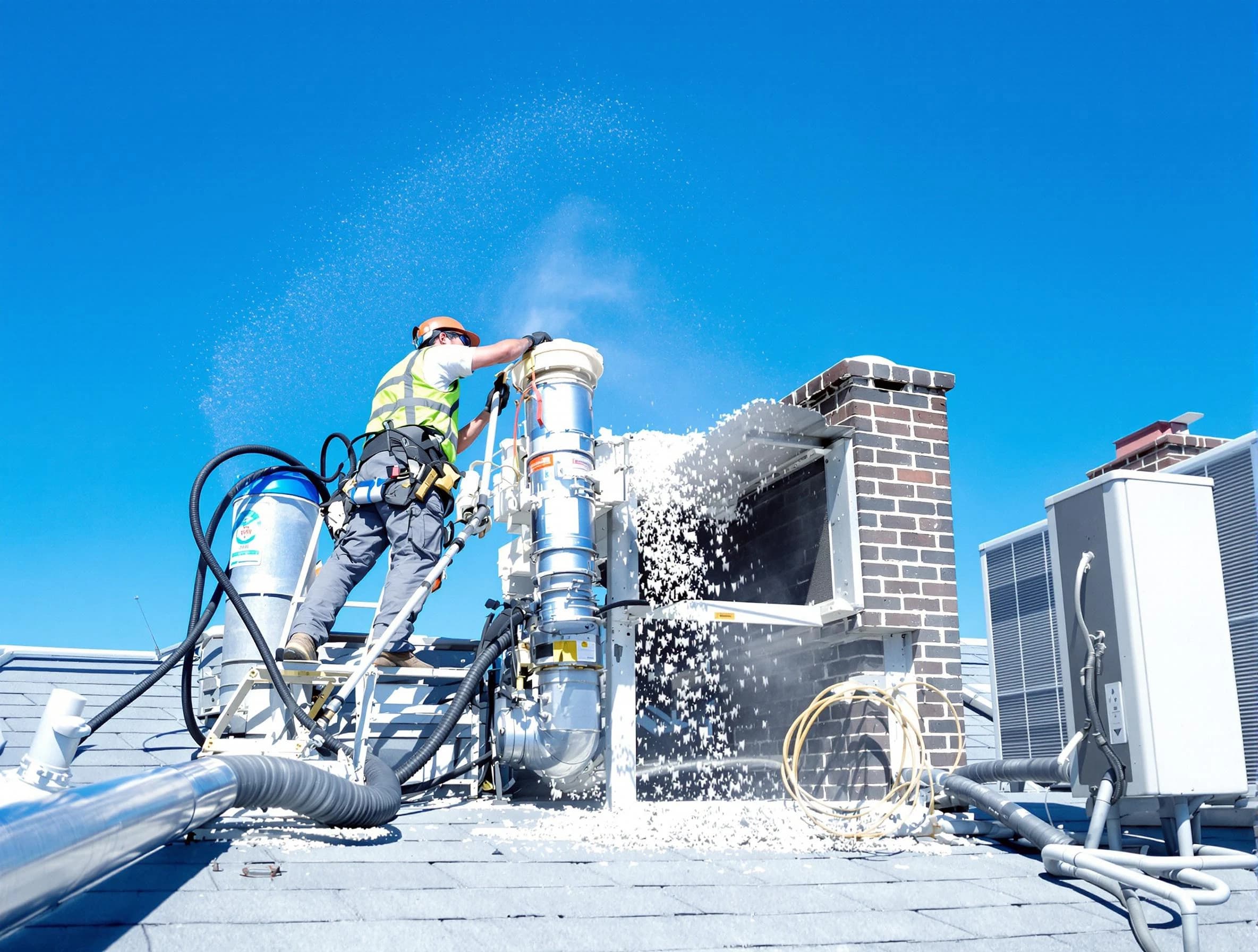 Expert roof dryer vent cleaning by Clearfield Dryer Vent Cleaning in Clearfield