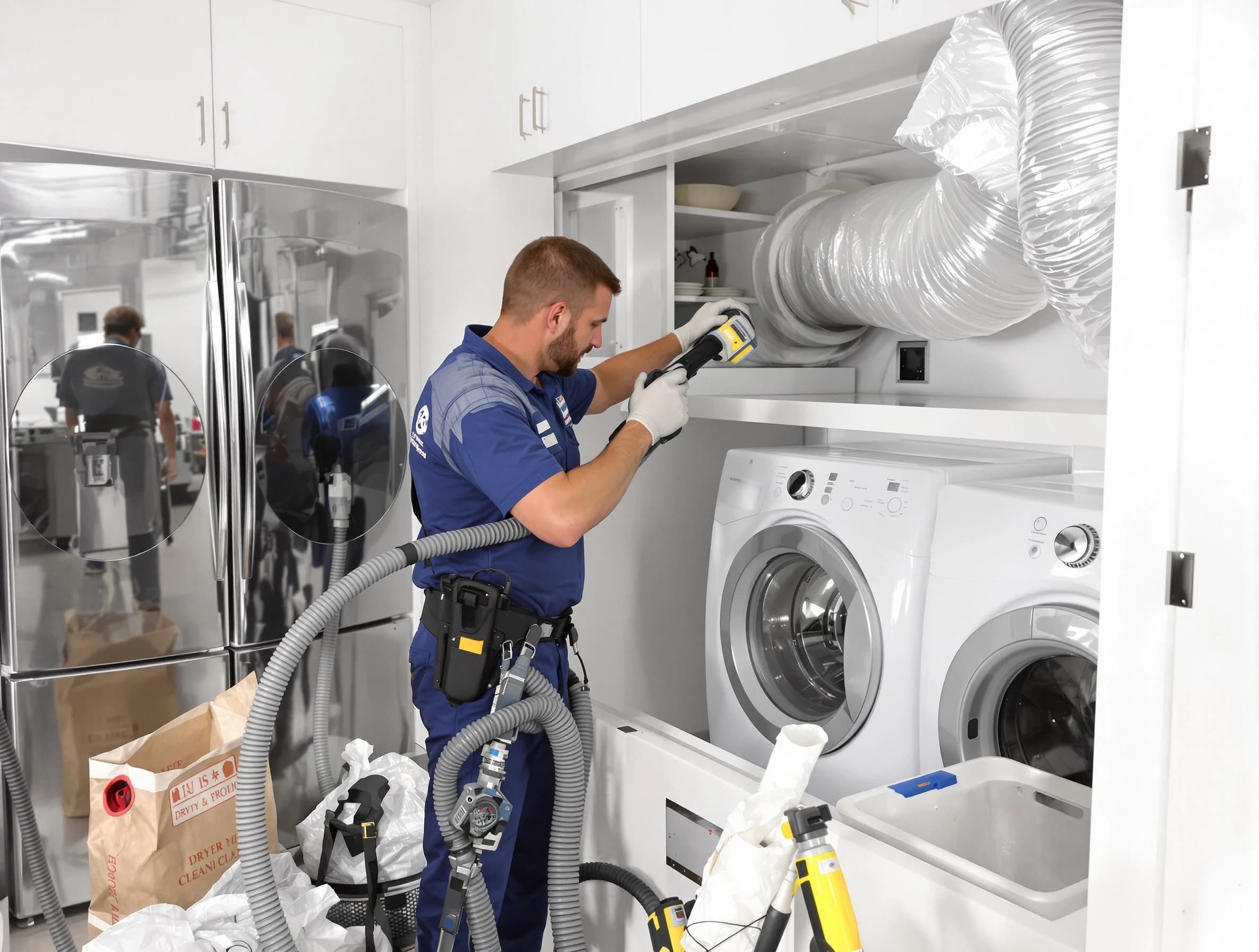 Professional duct cleaning by Clearfield Dryer Vent Cleaning in Clearfield