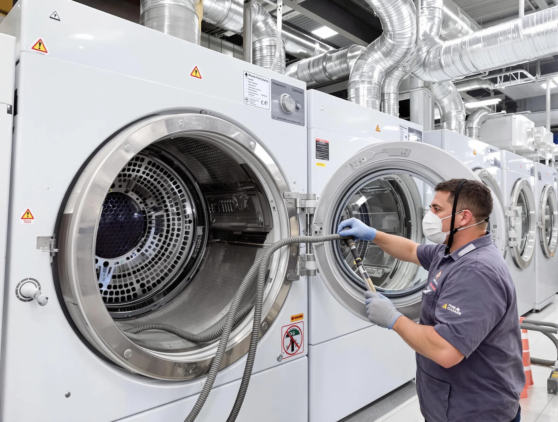 Industrial-grade dryer vent cleaning by Clearfield Dryer Vent Cleaning in Clearfield