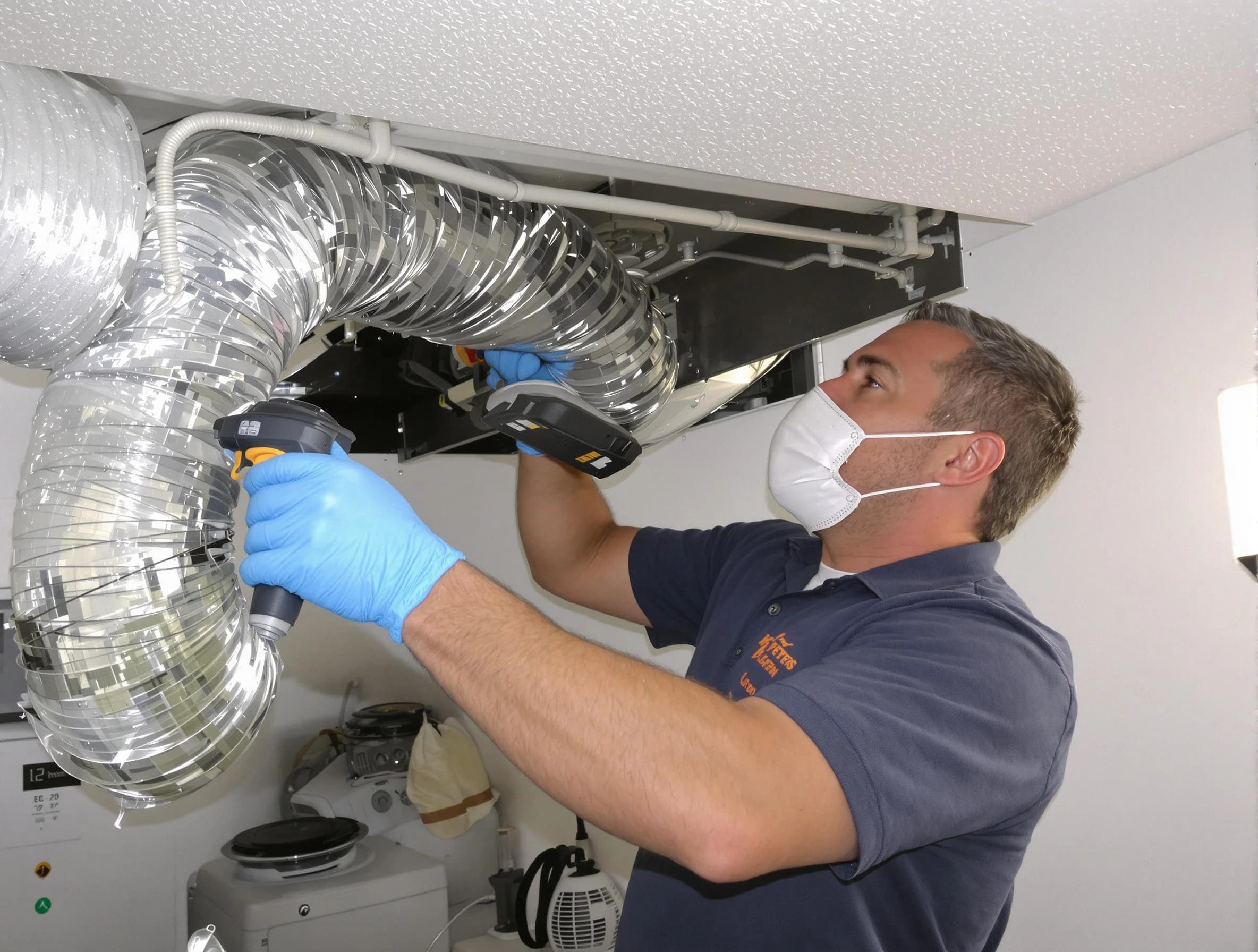 Clearfield Dryer Vent Cleaning professional performing thorough residential dryer vent cleaning in Clearfield