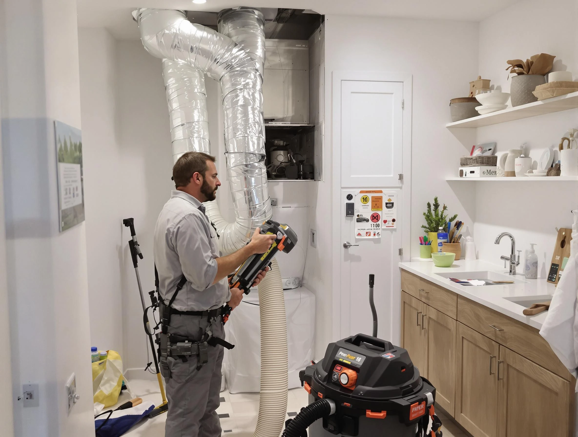 Clogged Dryer Vent Cleaning in Clearfield