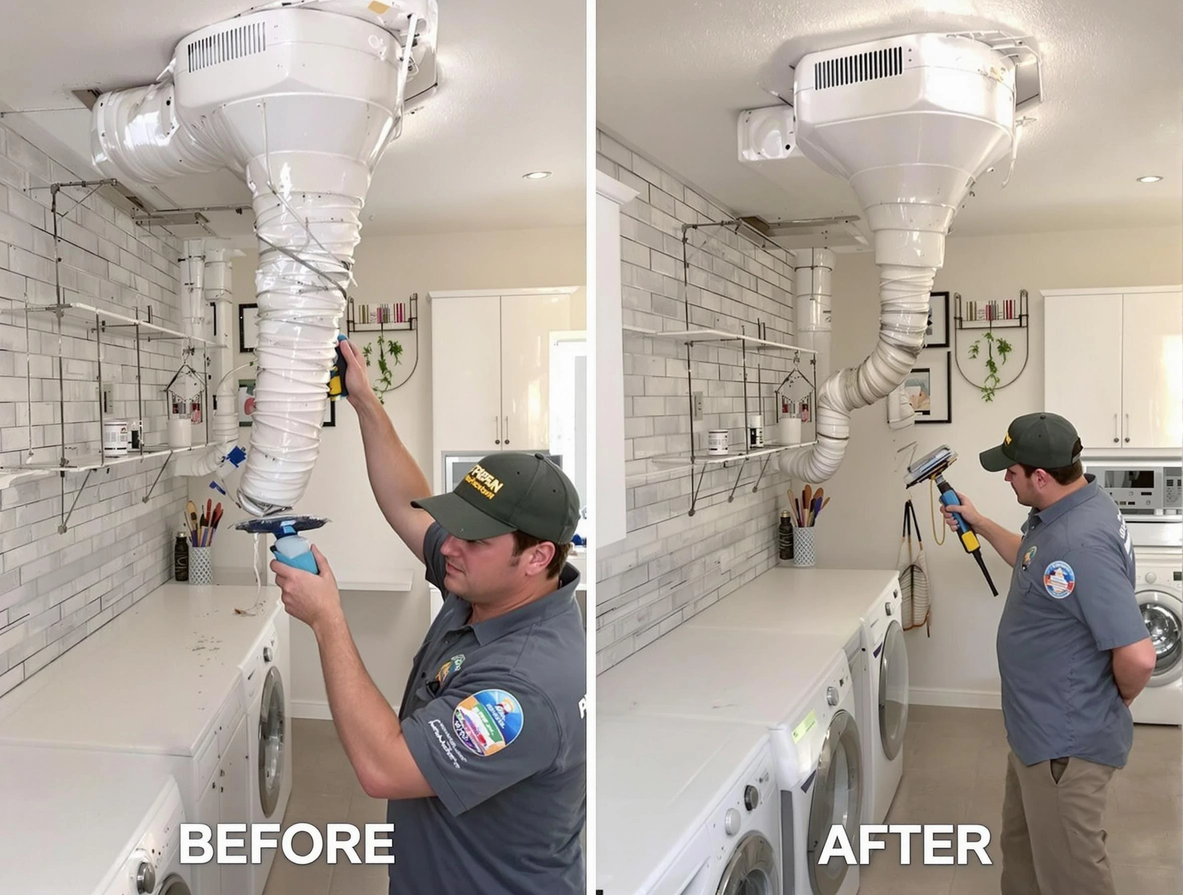 Professional dryer exhaust vent cleaning by Clearfield Dryer Vent Cleaning in Clearfield